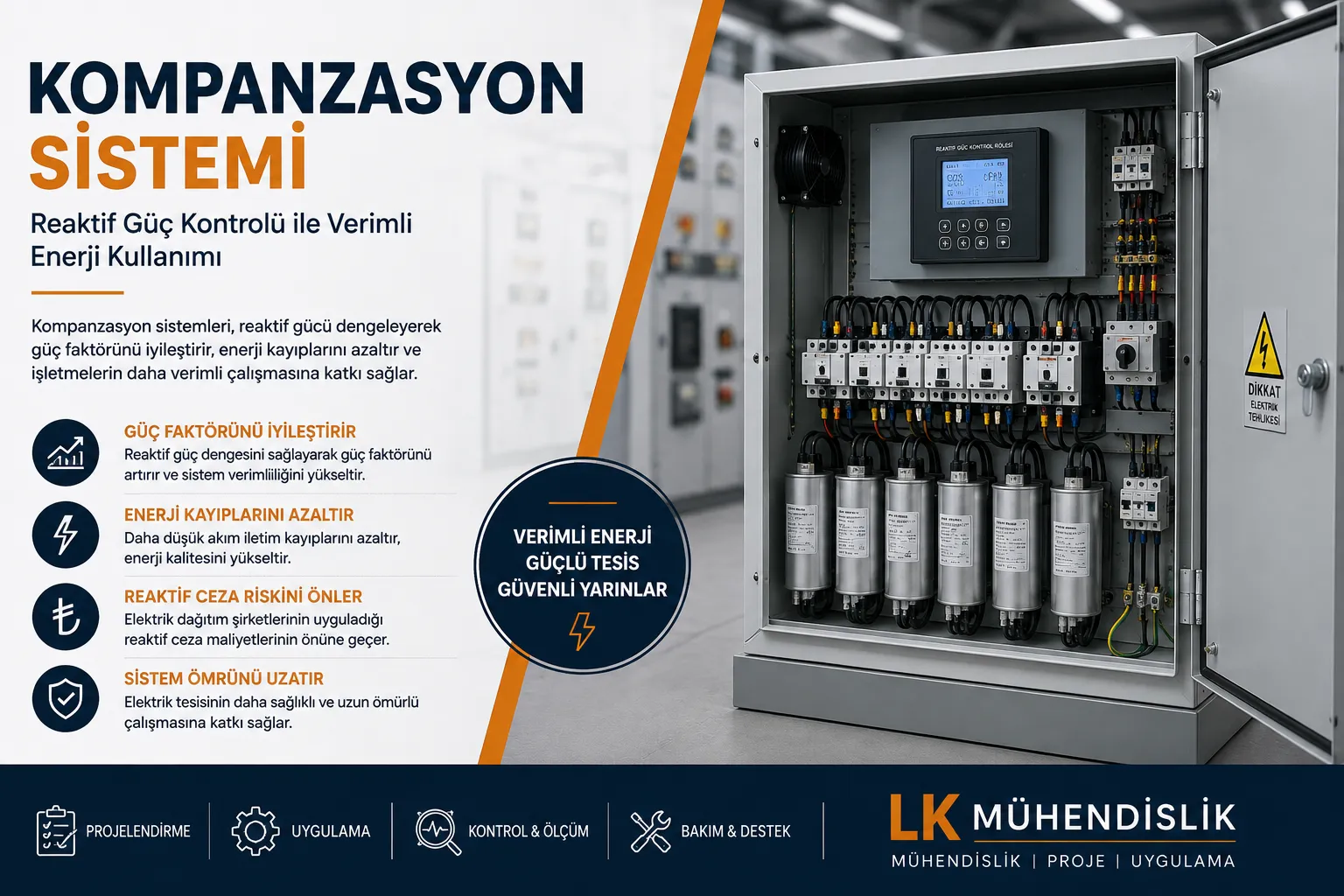 Kompanzasyon Sistemi - LK Mühendislik Blog